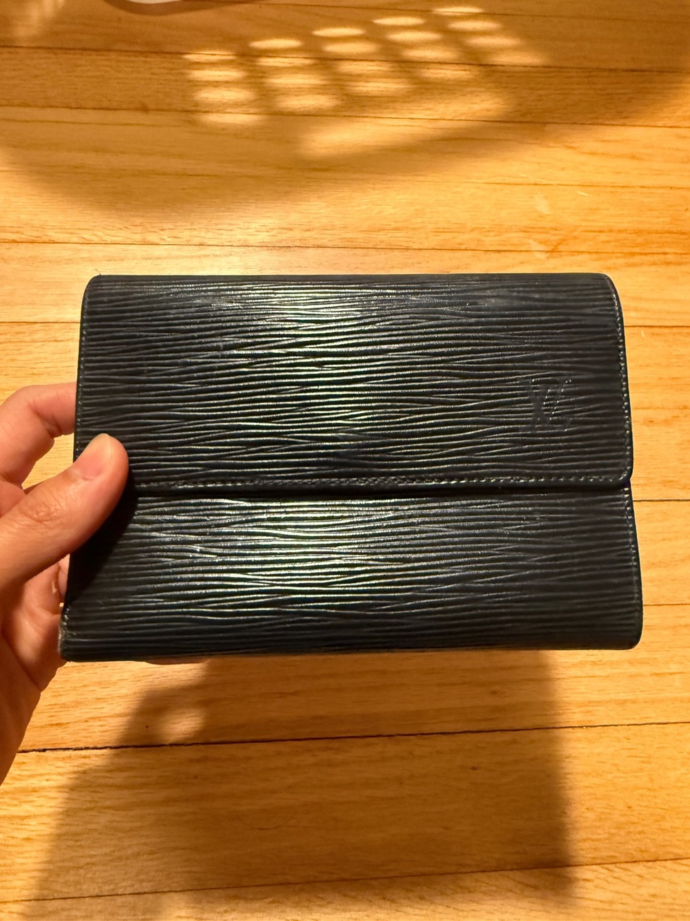 Louis Vuitton Black Epi Women’s Wallet